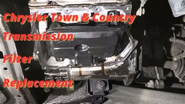 2014 chrysler town and country fuel filter location