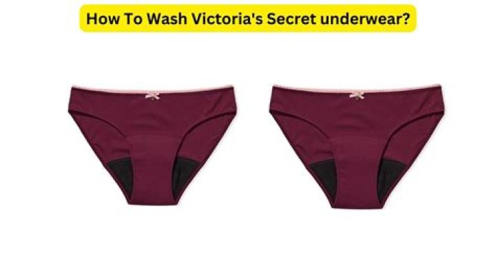 how to wash victoria secret underwear